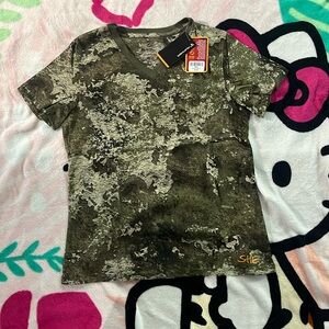 SHE camo top